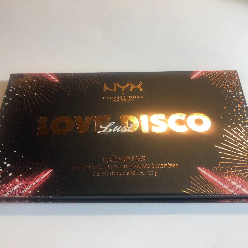 *OPEN TO ALL OFFERS* NYX Lust Eyeshadow Palette - Rose and Play